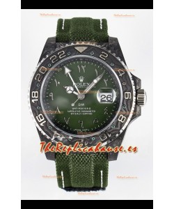 Rolex GMT Masters II Super Clone DiW Edition Réplica Suiza Ligera Reloj Caja Carbono