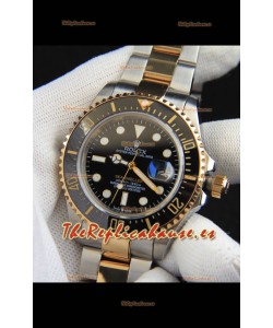 Rolex Sea Dweller Movimiento Japonés Reloj Réplica Caja Dos Tonos 43MM