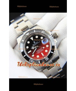Rolex Submariner Reloj Réplica Japonés Acero 904L Dial Degradado