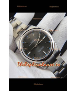 Rolex Oyster Perpetual Movimiento Japonés Reloj Réplica39MM - Dial Gris