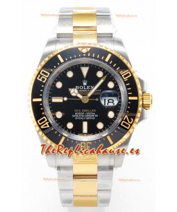 Rolex Sea-Dweller Super Clone 126603 Reloj Réplica Suizo Réplica Espejo 1:1 Caja en Dos Tonos Acero 904L