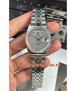 Tudor Prince Day-Date REF.76214 Swis Reloj Movimiento Réplica Suizo