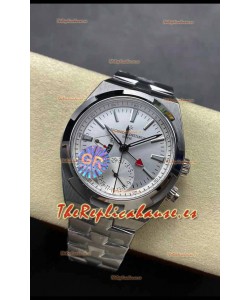 Vacheron Constantin Overseas Dual Time Acero Inoxidable Réplica Suiza Espejo 1:1 Dial Acero