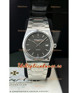 Vacheron Constantin Historiques 222 Super Clone 37MM Caja Acero Reloj en Dial Gris 