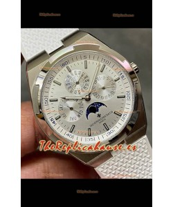 Vacheron Constantin Overseas Calendario Perpetuo Ultra-Fino Dial Acero con Correa Acero