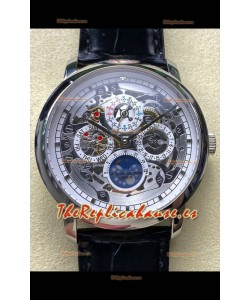 Vacheron Constantin Patrimony Traditionelle Skeleton Calendario Perpetuo Reloj Réplica Suizo 