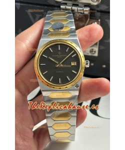 Vacheron Constantin Historiques 222 Super Clone 37MM Caja Dos Tonos Reloj en Dial Gris 