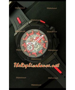 Hublot Keng Power Manchester United Reloj Suizo en PVD