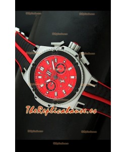 Hublot King Power Ferrari Edición Réplica Suiza-Malla negra