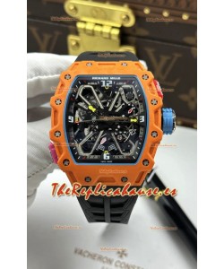 Reloj Richard Mille RM35-03 Edición Rafael Nadal, cuarzo naranja TPT Superclon