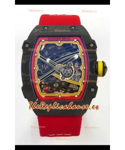 Richard Mille RM67-02 Negro NTPT 37 Gramos Movimiento clon CRMA7