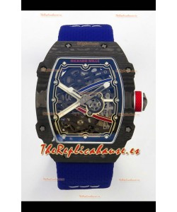 Richard Mille RM67-02 Negro NTPT 37 Gramos Movimiento clon CRMA7