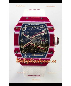 Richard Mille RM67-02 Rojo NTPT 37 Gramos Movimiento clon CRMA7