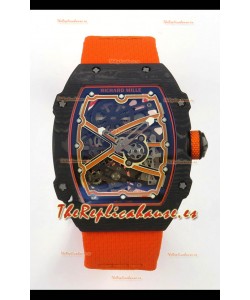 Richard Mille RM67-02 Negro NTPT 37 Gramos Movimiento clon CRMA7