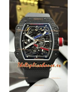 Richard Mille RM67-02 Negro NTPT 37 Gramos Movimiento clon CRMA7