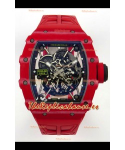Reloj Richard Mille RM035-02 rojo NTPT, MVMNT con volante de inercia variable, Superclon
