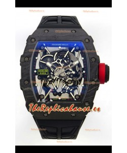 Reloj Richard Mille RM035-02 negro NTPT MVMNT con volante de inercia variable Superclon