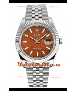 Reloj Rolex Datejust Cal.3235 con movimiento Tiger Dial de 41 mm, réplica de alta calidad