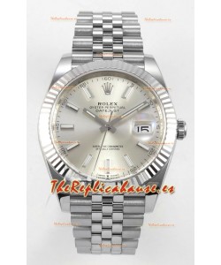 Reloj Datejust Superclon 126334 con esfera de acero, 41 mm, MVMNT con volante de inercia variable 3235