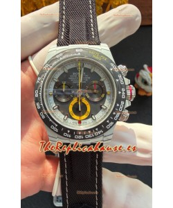 Reloj Rolex Daytona DiW Quantum Racer gris CarboQuartz Superclon