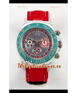 Reloj Rolex Daytona DiW Lucky Player CarboQuartz Superclon