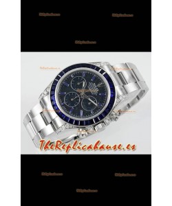 Reloj Rolex Daytona 126599TSA Roger Federer con esfera azul obsidiana, réplica exacta