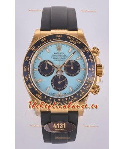 Reloj Rolex Daytona 126518 con esfera azul Tiffany, MVMNT con volante de inercia variable y superclon