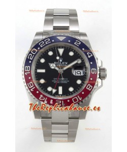 GMT Masters 126710BLRO Pepsi Cal.3285 MVMNT con volante de inercia variable superclon