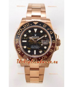 GMT Masters 126715CHNR Esfera de hierro tigre Cal.3285 MVMNT con volante de inercia variable Superclon
