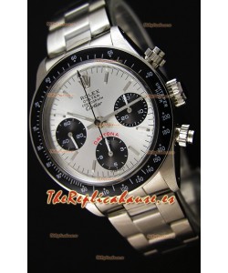 Rolex Daytona Vintage 6263 para Edición Réplica Suiza CARTIER - Reloj de Acero 904L