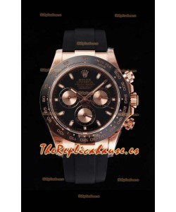 Rolex Daytona 116515LN Movimiento Original Cal.4130 Oro Everose - Reloj de Acero 904L a Espejo 1:1