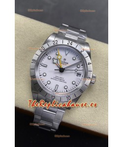 Reloj Tudor Black Bay PRO 79470-0004 GMT con esfera blanca, superclon