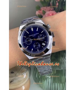 Reloj Vacheron Constantin Overseas Cronógrafo con Esfera Azul Superclon