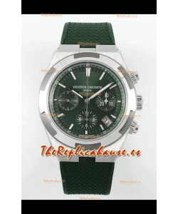 Reloj Vacheron Constantin Overseas Cronógrafo con Esfera Verde Superclon
