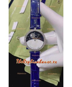Reloj de cuarzo con complicaciones poéticas de Van Cleef & Arpels